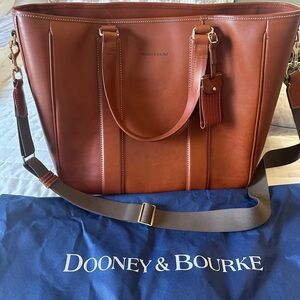 Dooney & Bourke Chestnut Very Large Leather Tote